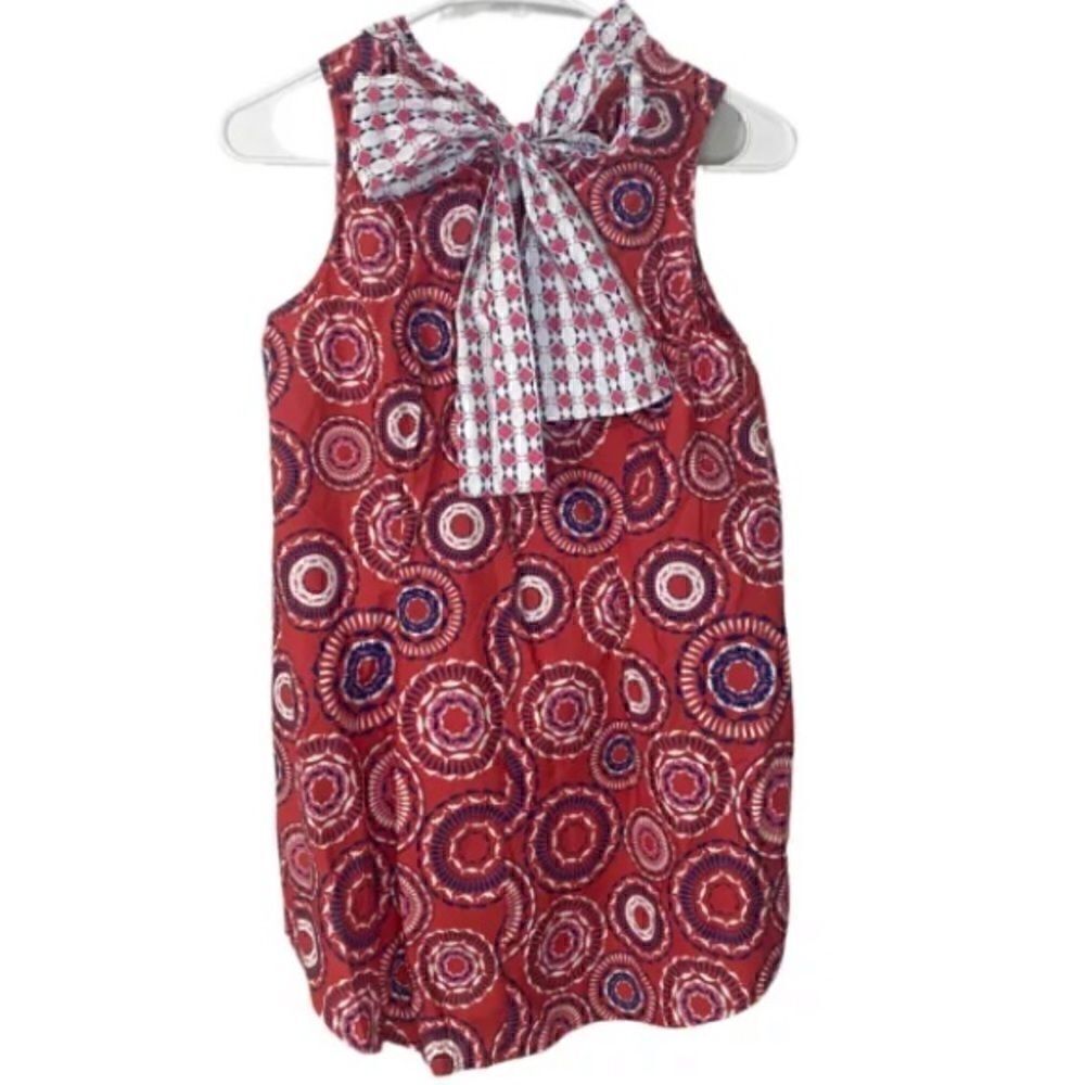 Tyler Boe Pattern Blouse Size Small Women Sleeveless Top